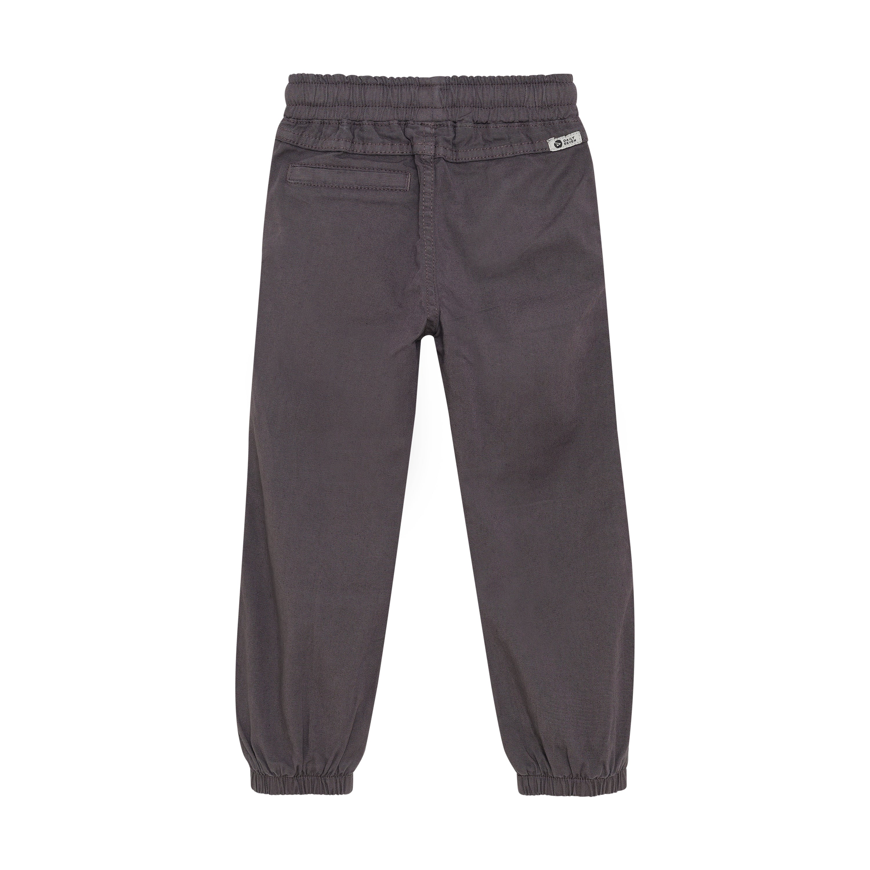 DAILY7 Canvas Parachute Pants - Grey achterzijde