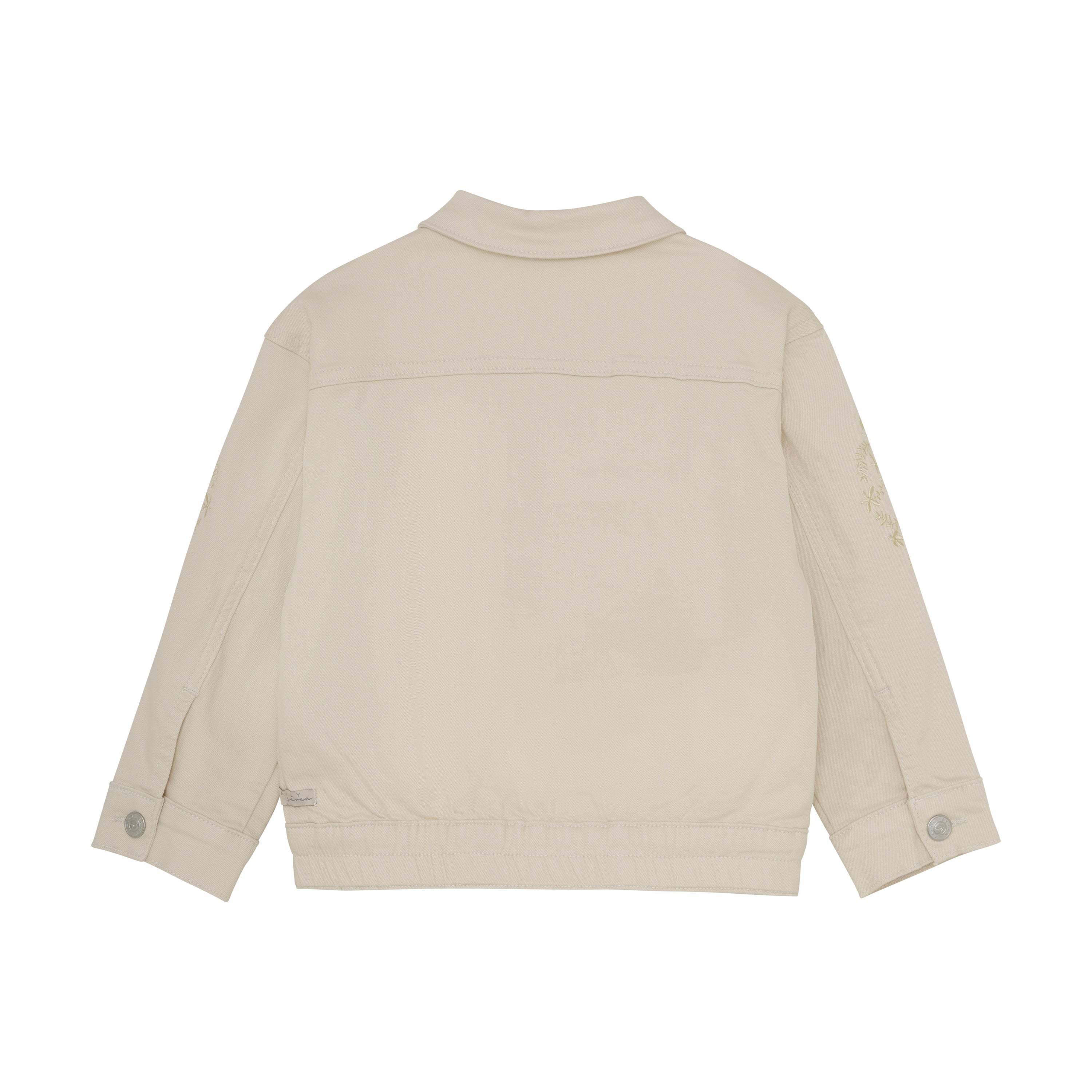 Daily7 Twill Jacket - Sandshell achterzijde