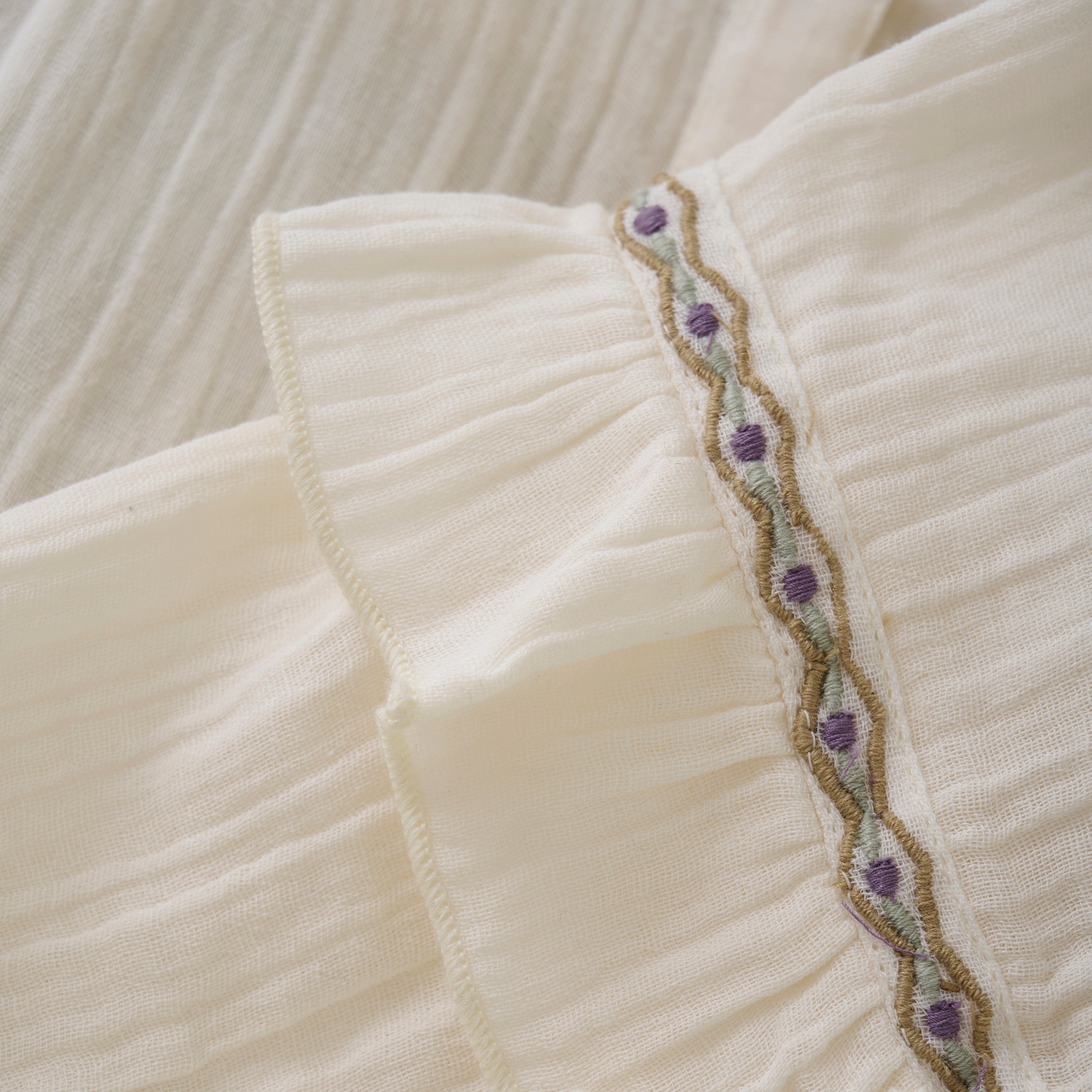 DAILY7 Shirt Longsleeve Ruffle detail