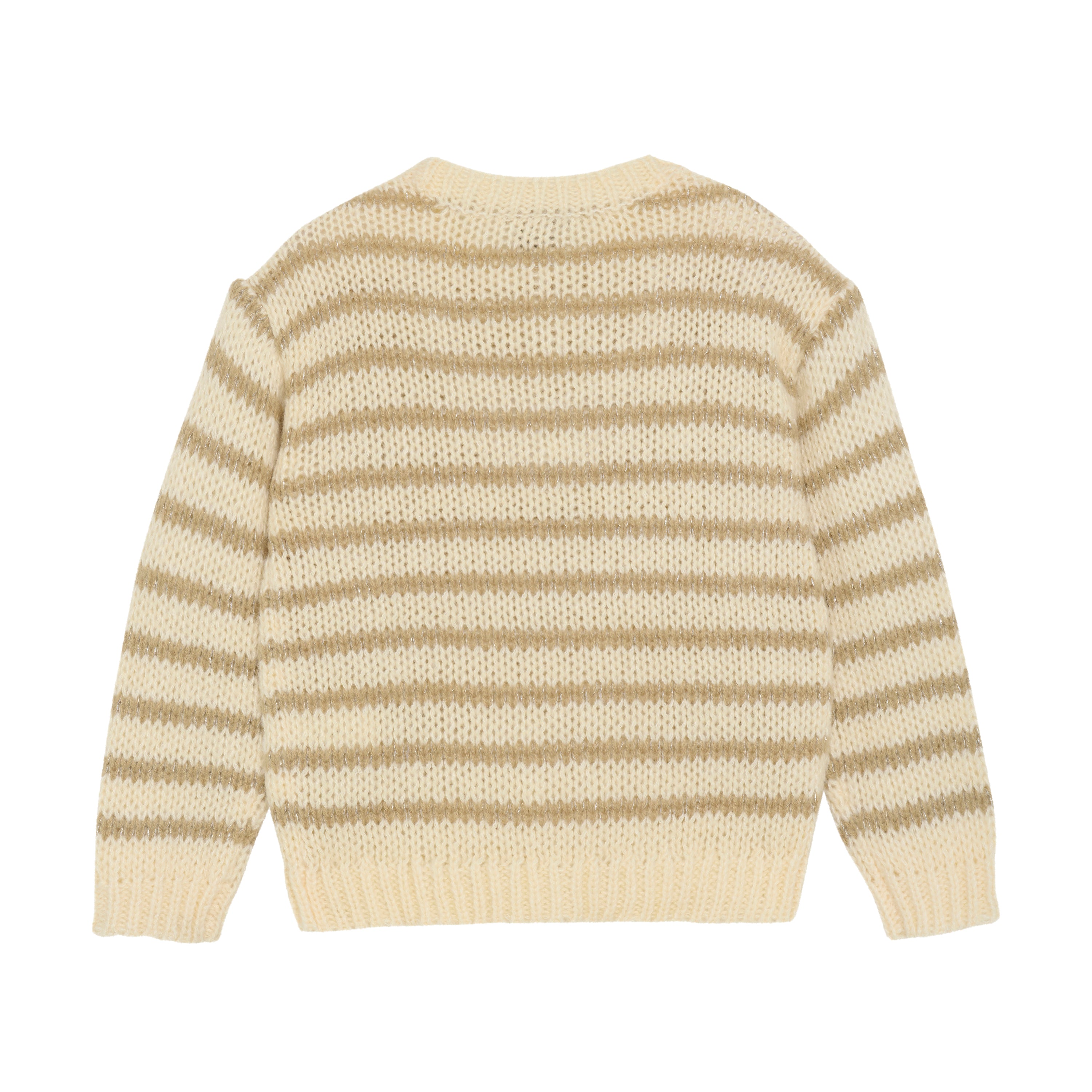 DAILY7 Knitted Sweater Stripe achterzijde