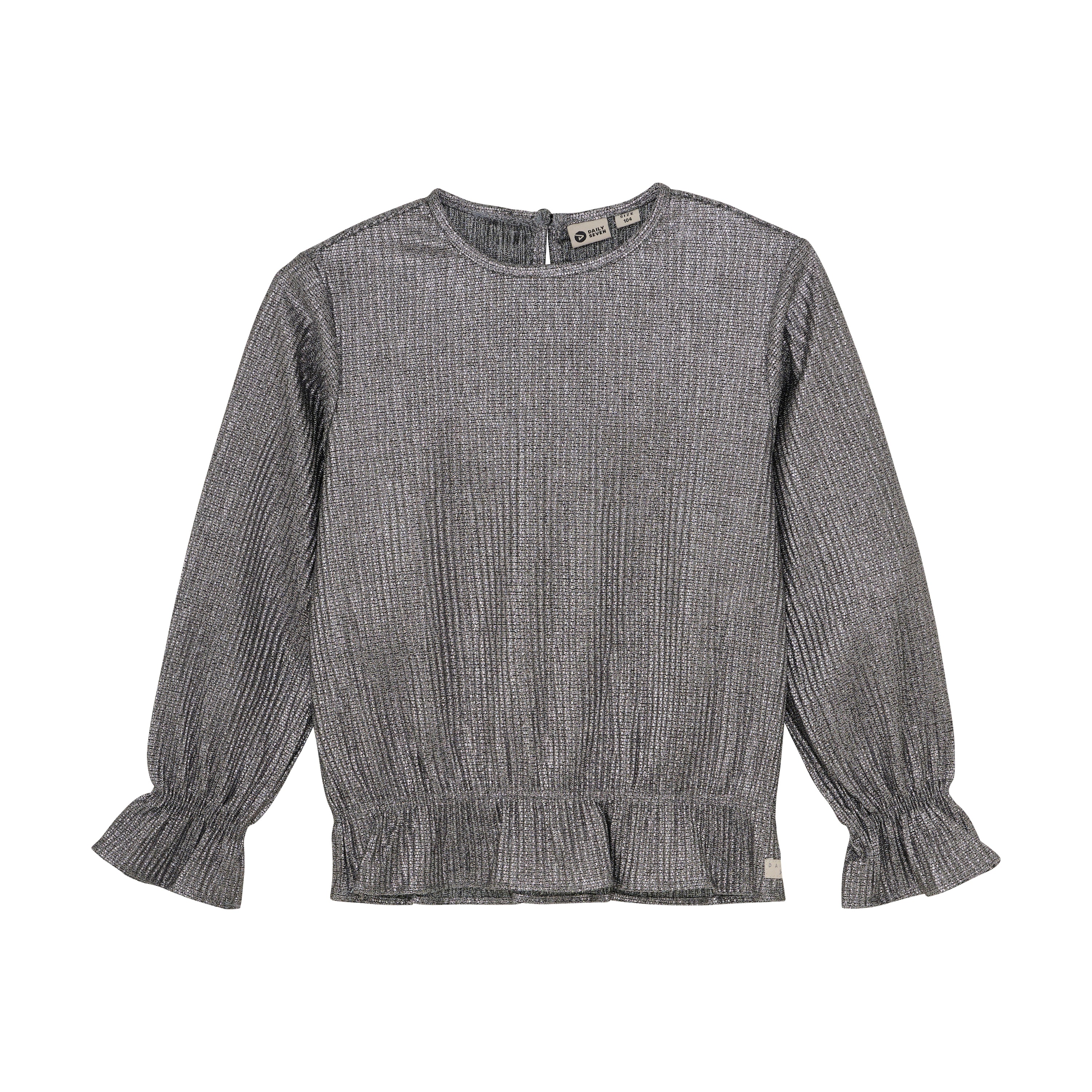 DAILY7 T-Shirt Longsleeve Fancy - Phantom voorzijde