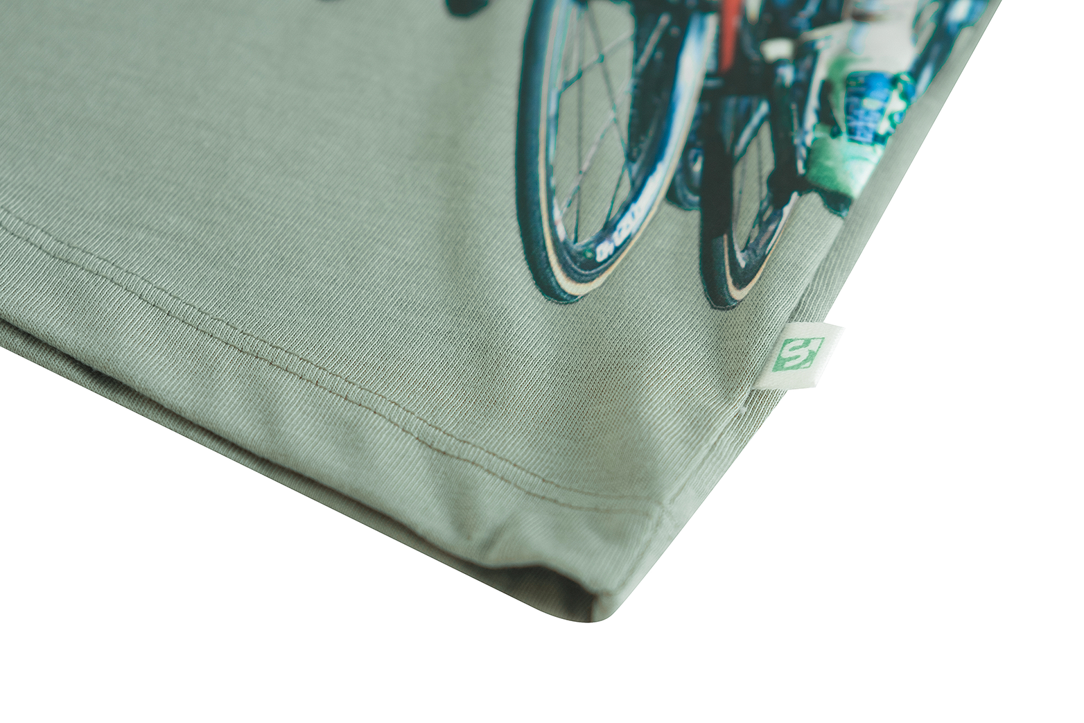 Someone T-Shirt Archie-SB-02-J wielrennen aap print voorzijde detail