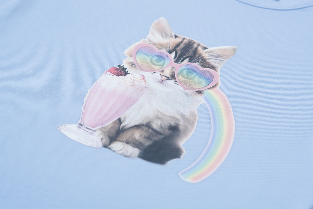 Someone T-Shirt Becca-SG-02-K detail kat poes