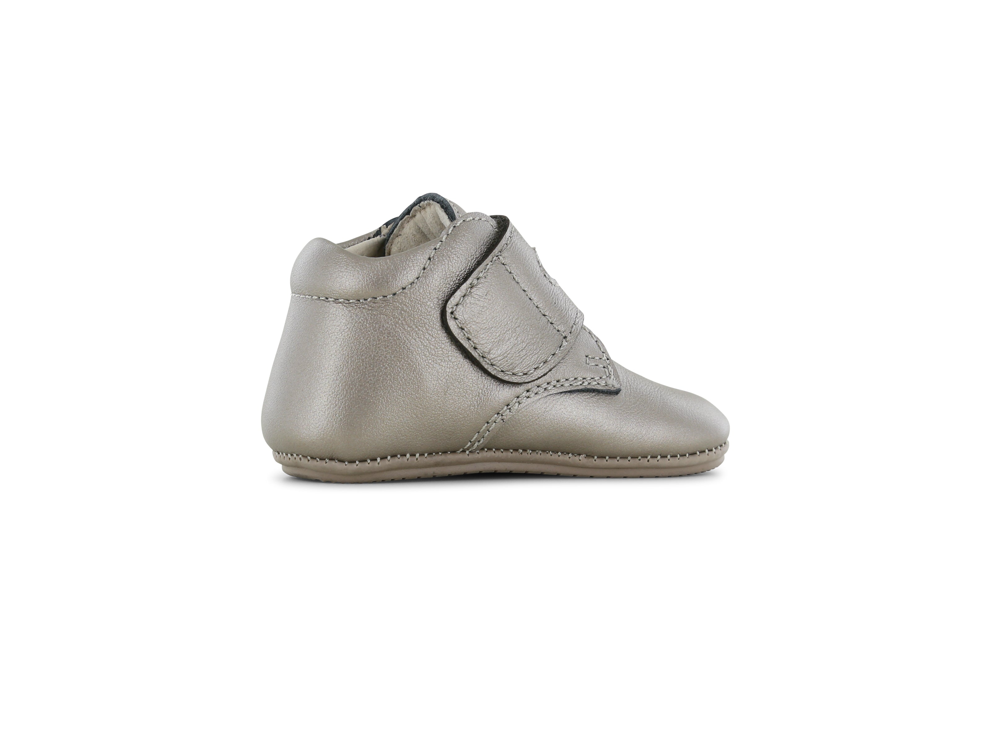 Shoesme Champagne Gold BABY-PROOF® Schoentje zijkant rechts