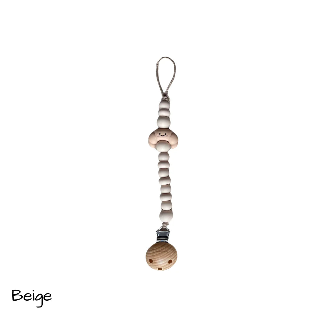 Chewies Croissant Clip - Beige product foto speenkoord speenclip