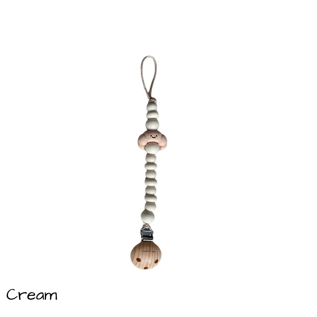 Chewies Croissant Clip - Cream