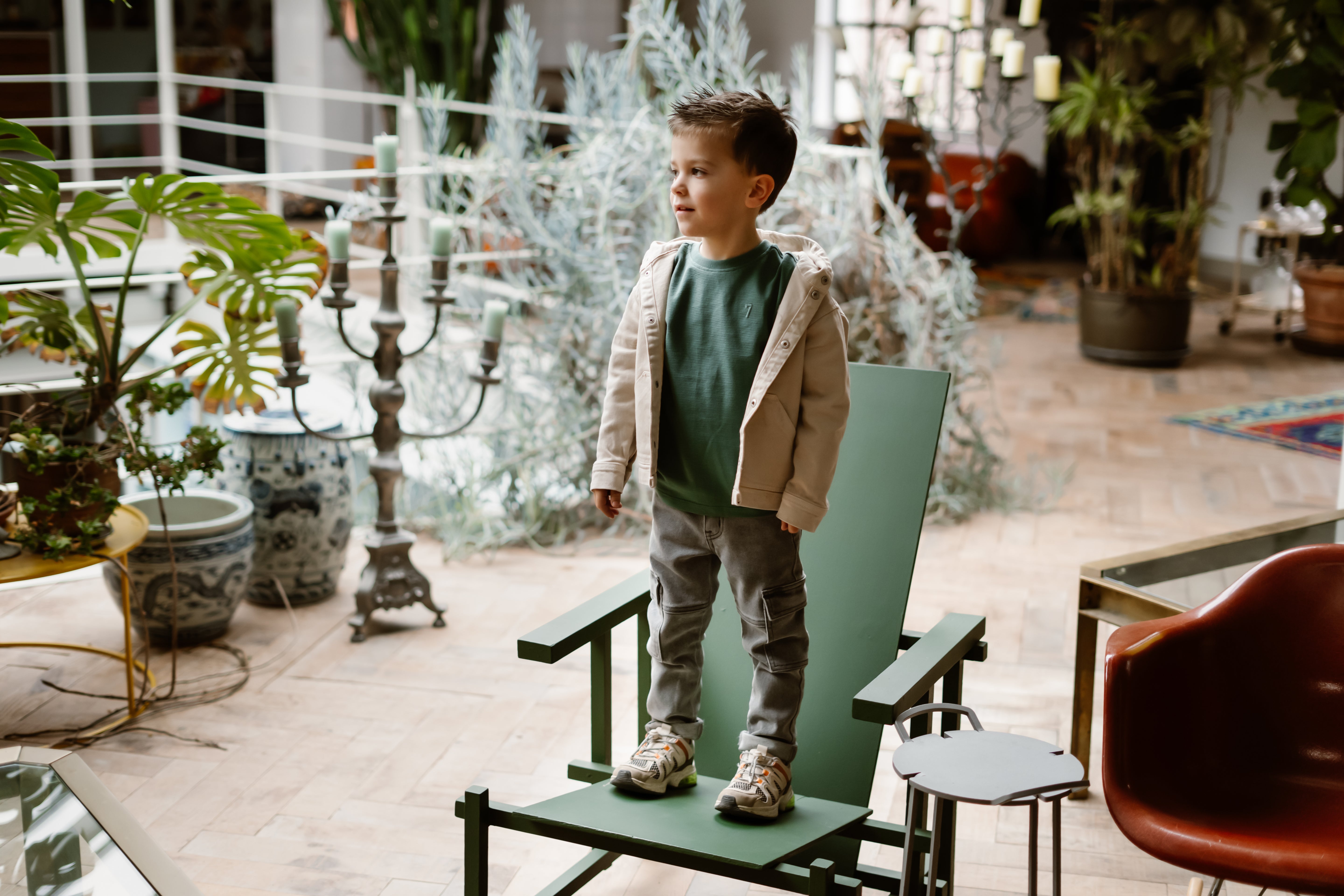 DAILY7 2600 Straight Cargo Fit - Grey sfeerfoto