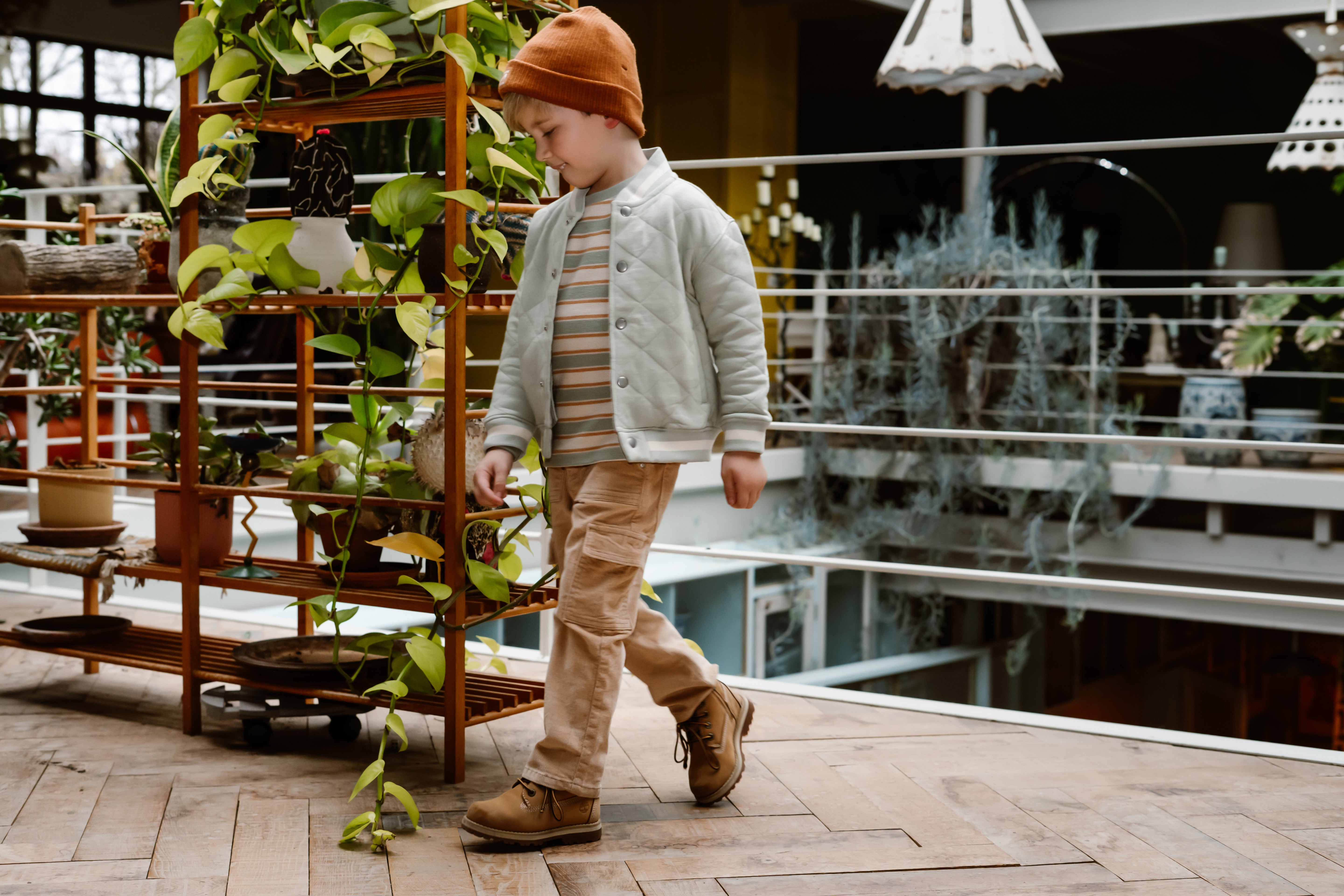 DAILY7 Corduroy Pants - Light Chestnut sfeer foto
