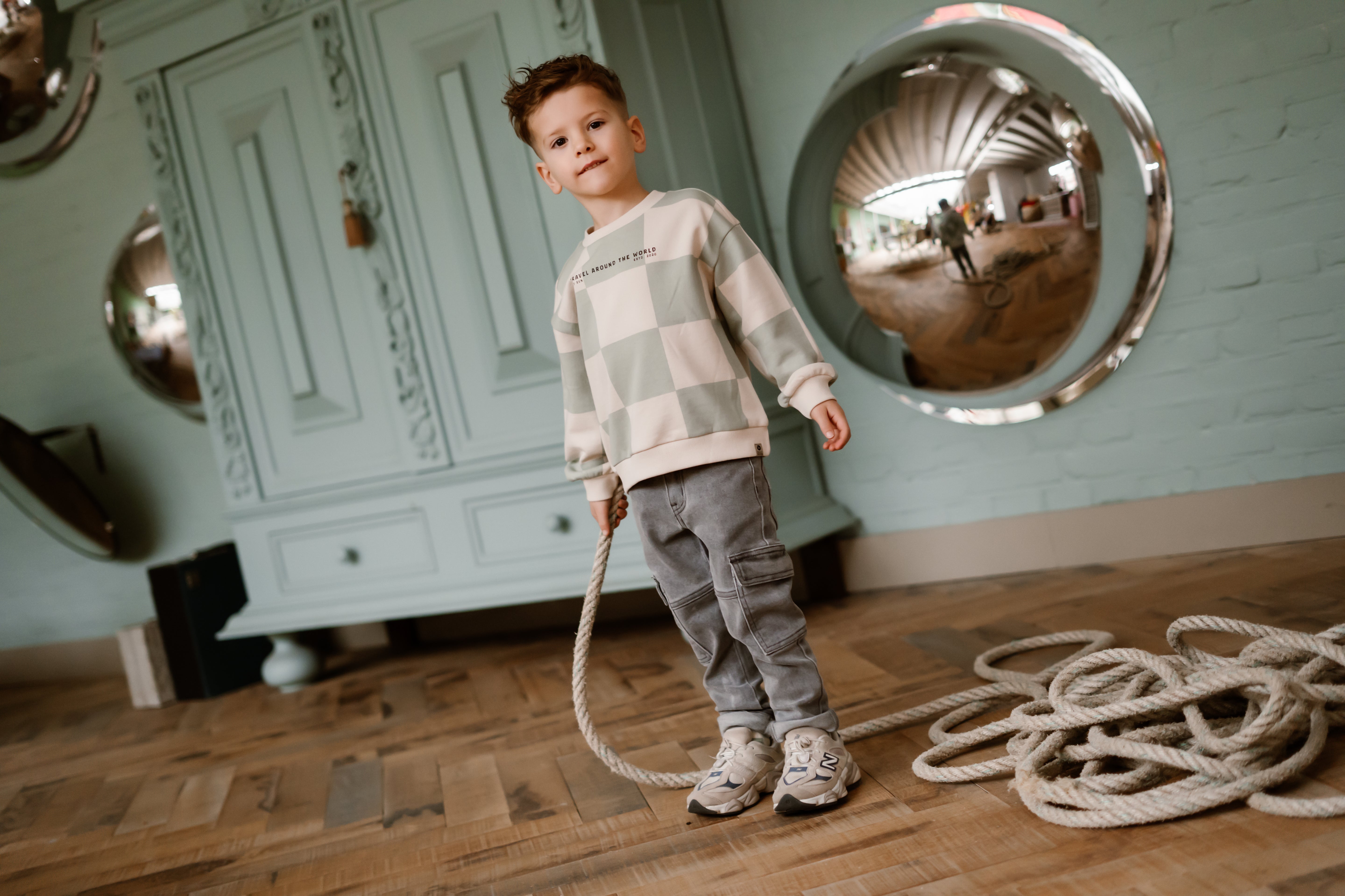 DAILY7 2600 Straight Cargo Fit - Grey seer foto