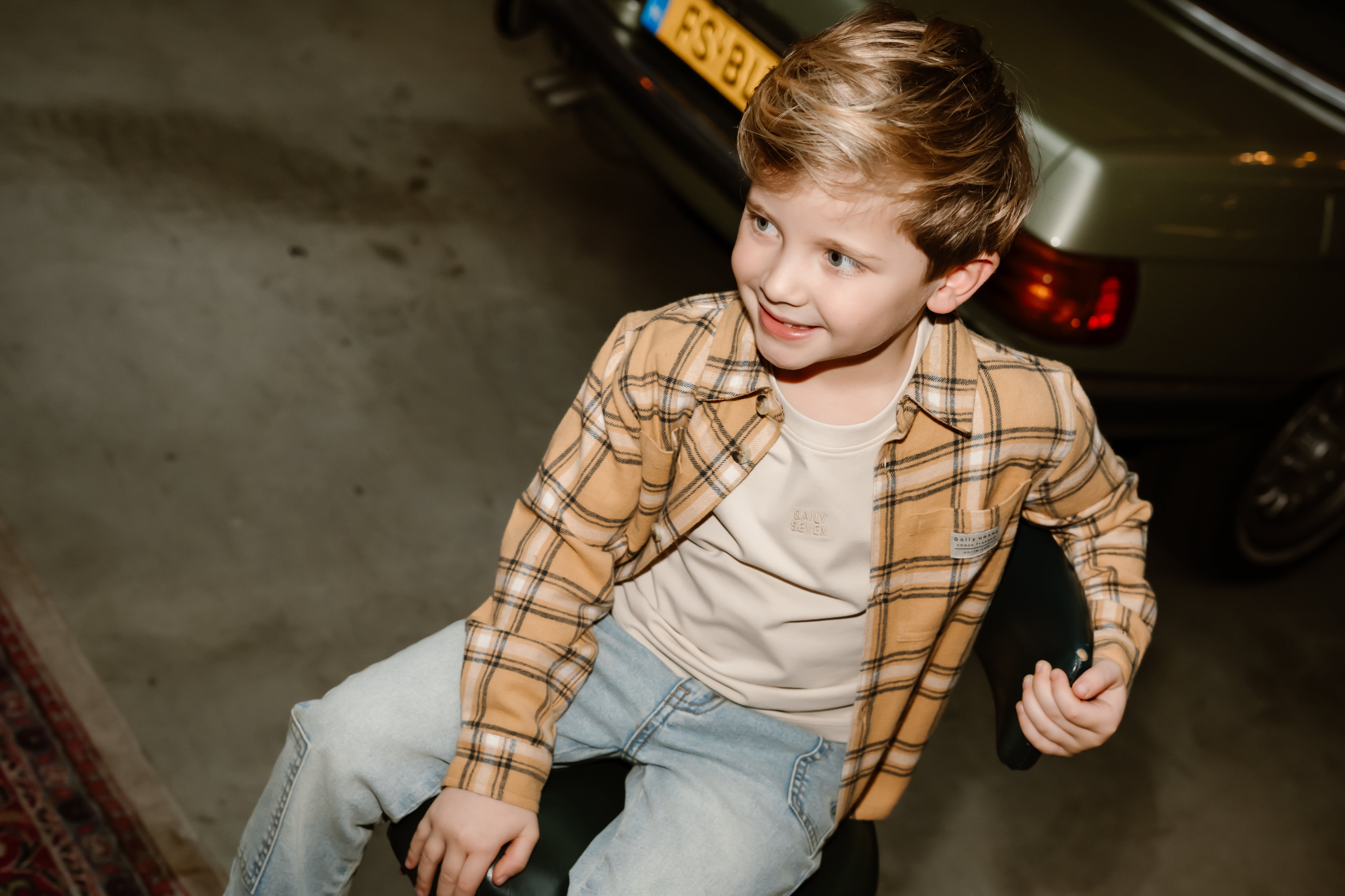 DAILY7 T-Shirt Basic - Sandshell sfeerfoto