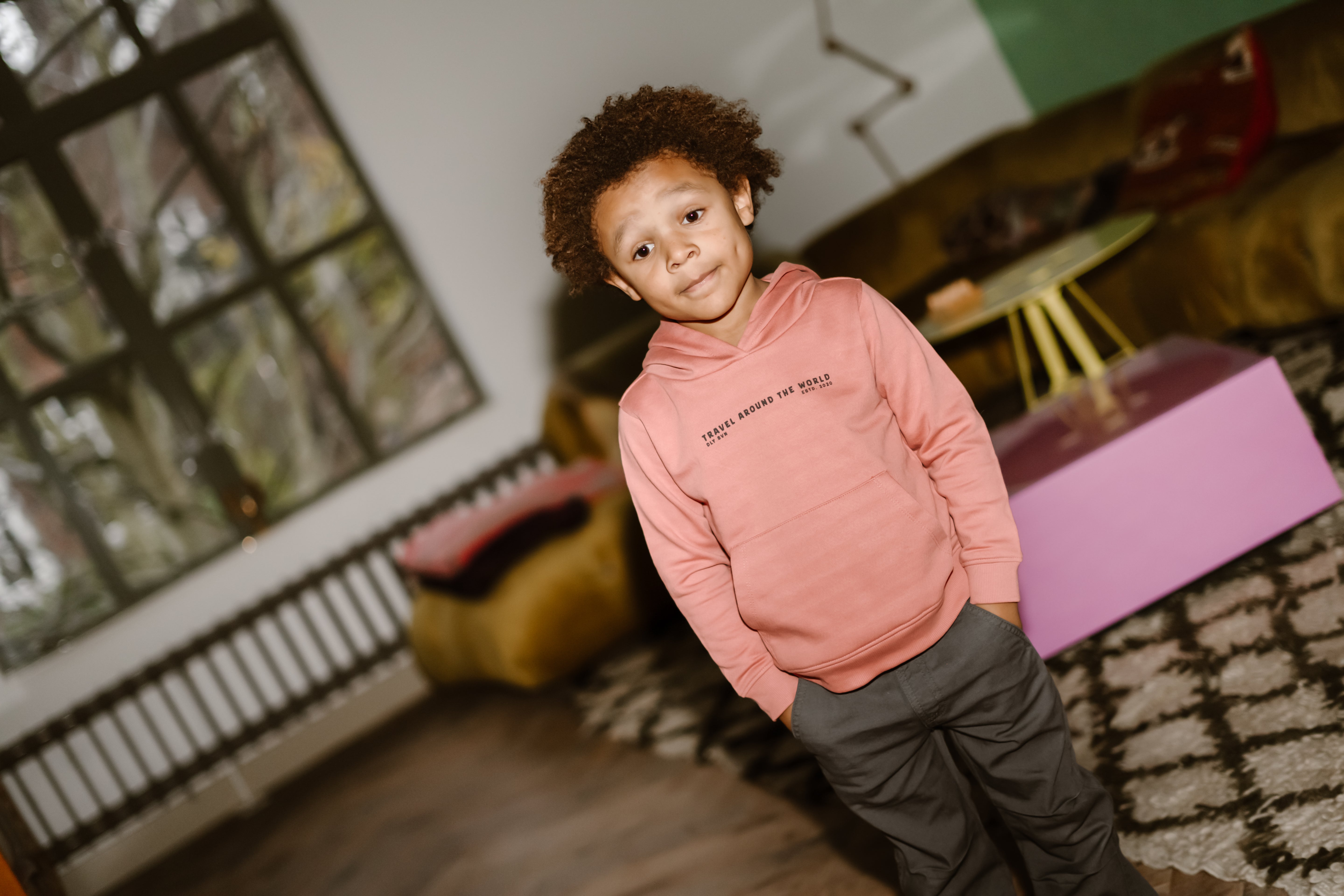 DAILY7 Canvas Parachute Pants - Grey sfeerfoto