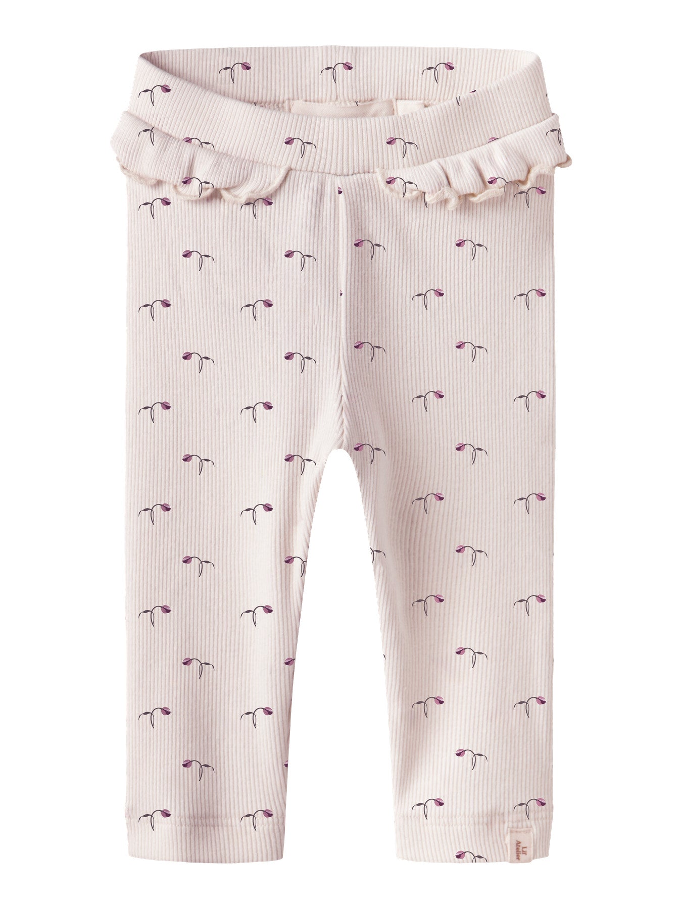 Lil' Atelier KEF Slim Legging - Almost Mauve Tulip voorzijde