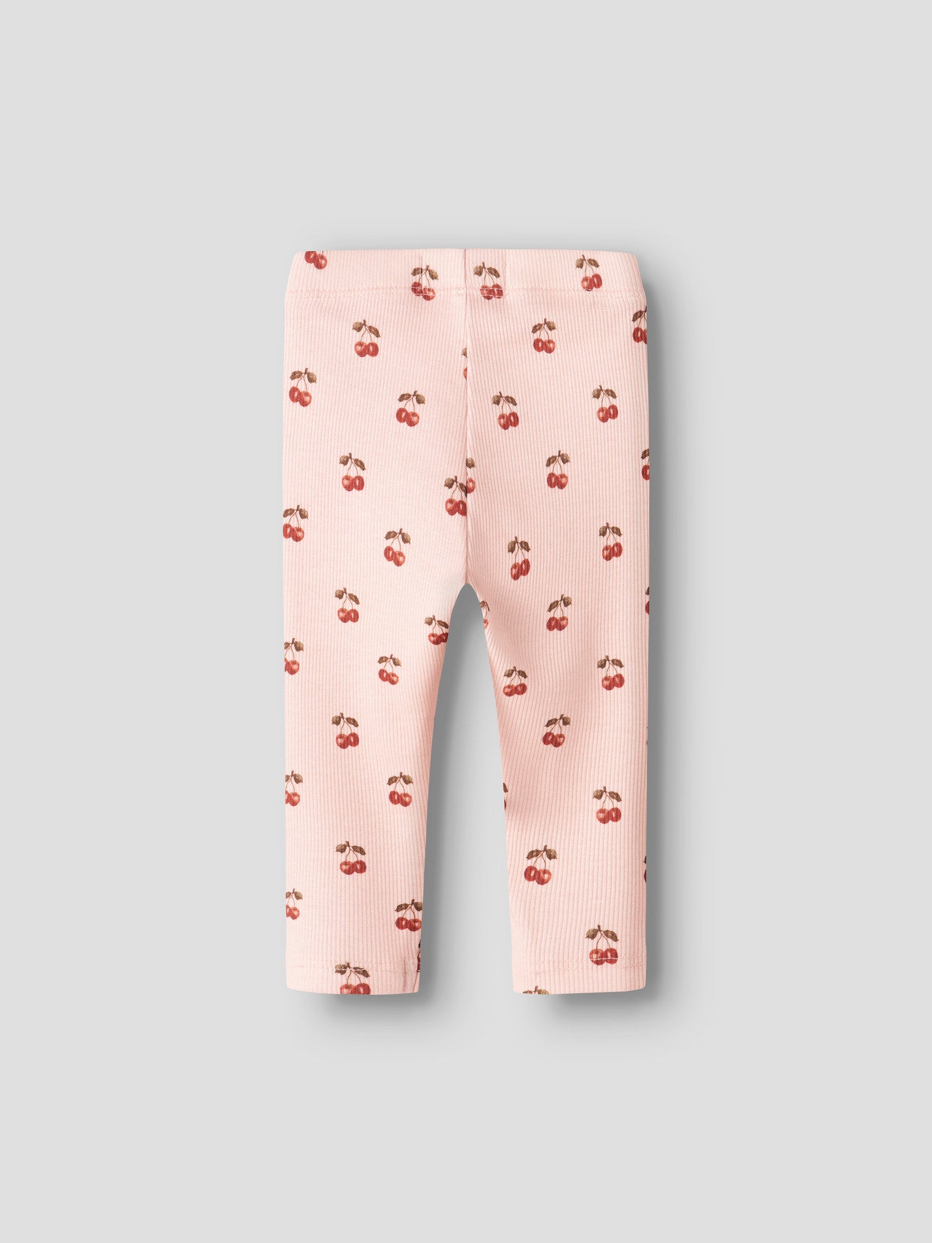 Lil' Atelier Elf Slim Legging Noos - Silver Peony Cherry achterzijde