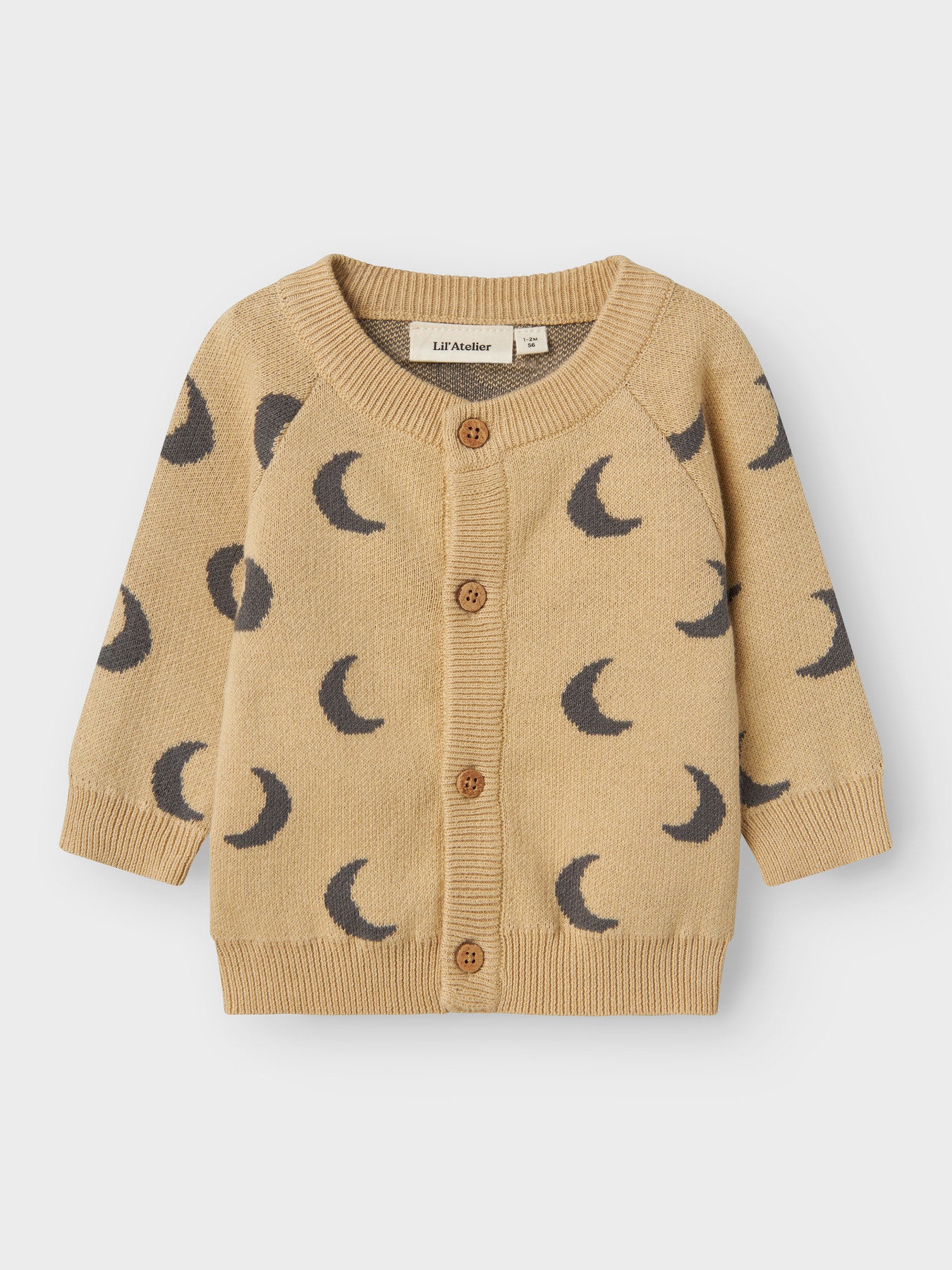 Lil' Atelier Knit Card - Mojave Desert voorzijde