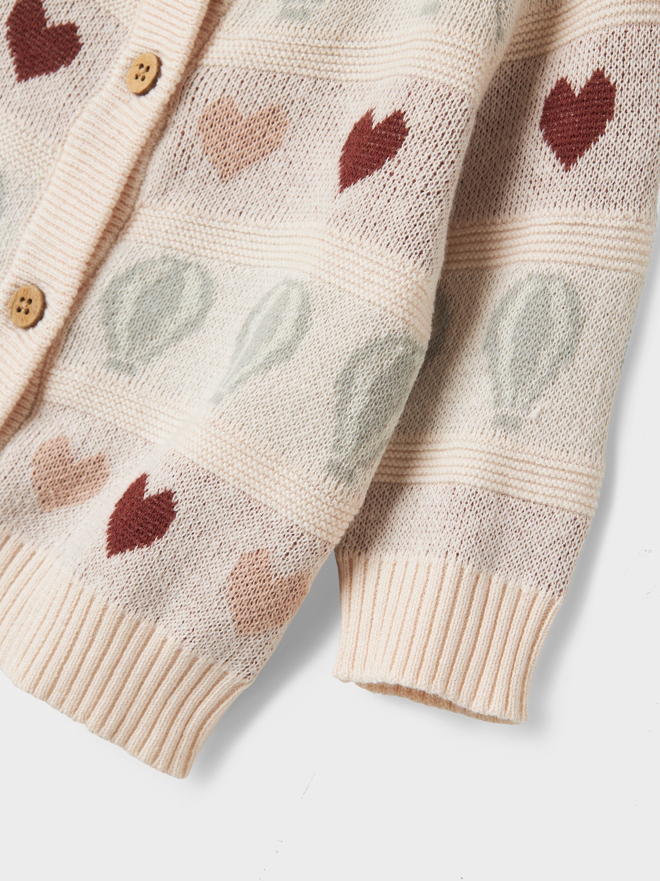 Lil' Atelier Kny LS Knit Card - Pastel Parchment detail