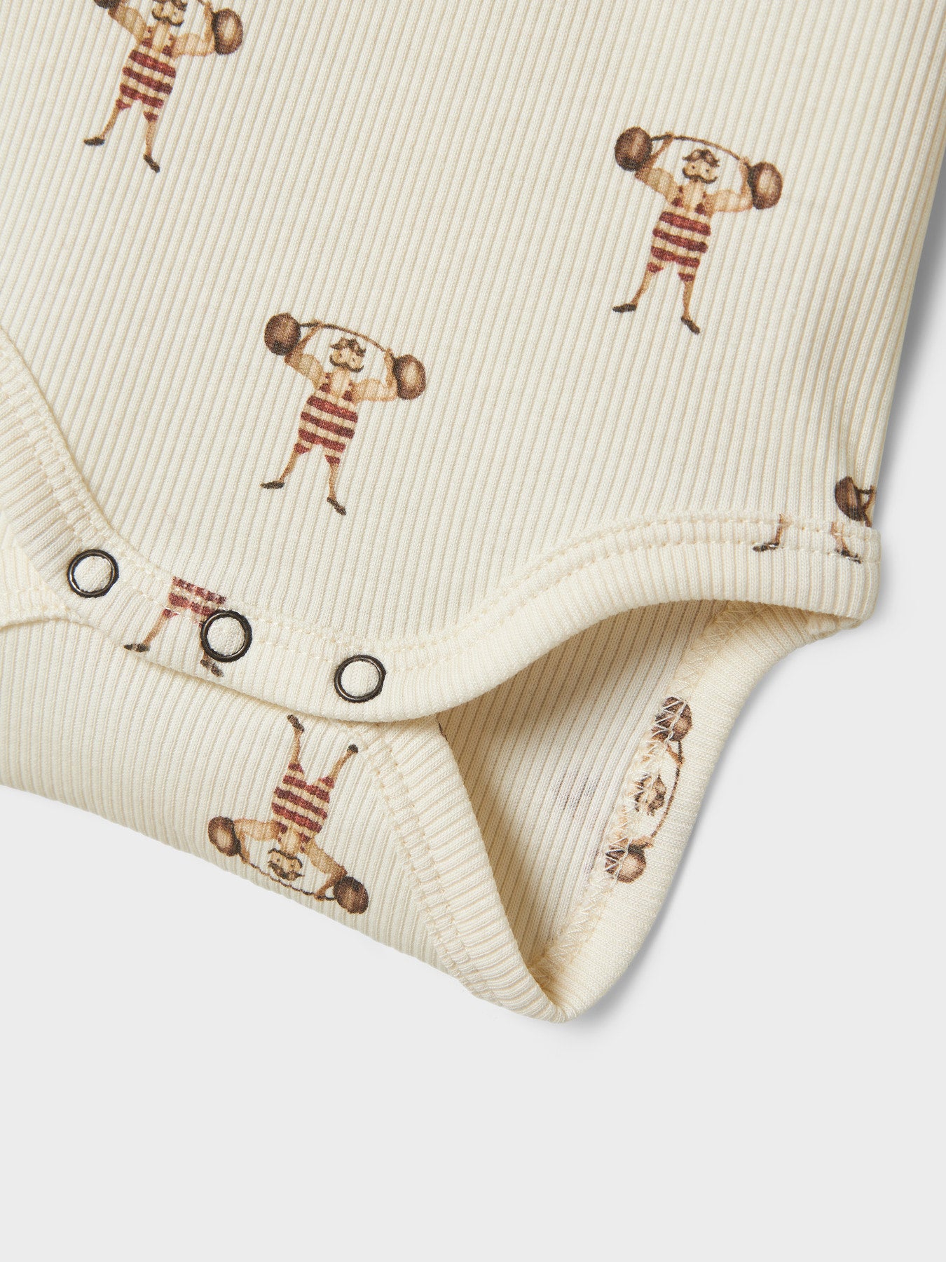 Lil' Atelier Enk LS Slim Body - Turtledove STRONG Man detail