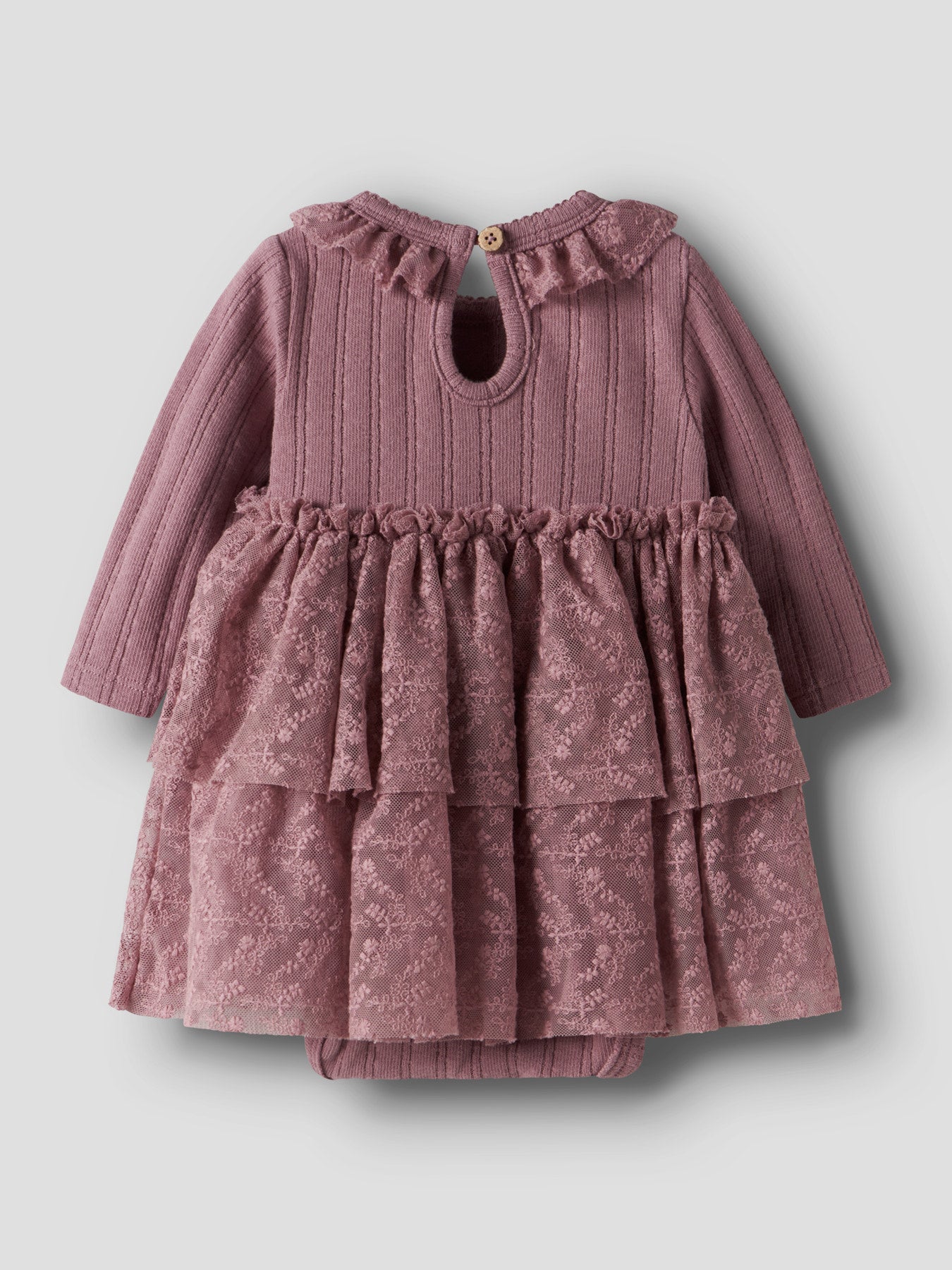 Lil' Atelier NBLS Body Dress - Nostalgia Rose achterzijde