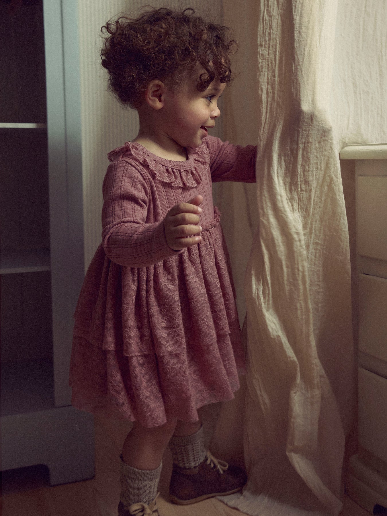 Lil' Atelier NBLS Body Dress - Nostalgia Rose sfeerfoto