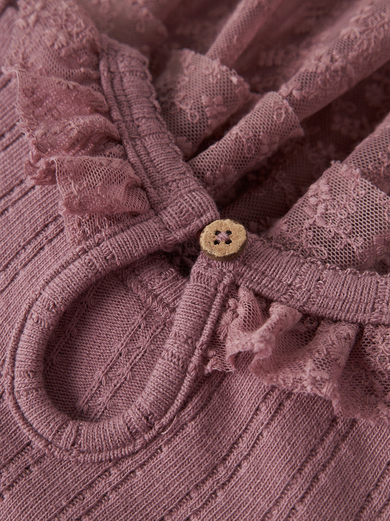 Lil' Atelier NBLS Body Dress - Nostalgia Rose detail