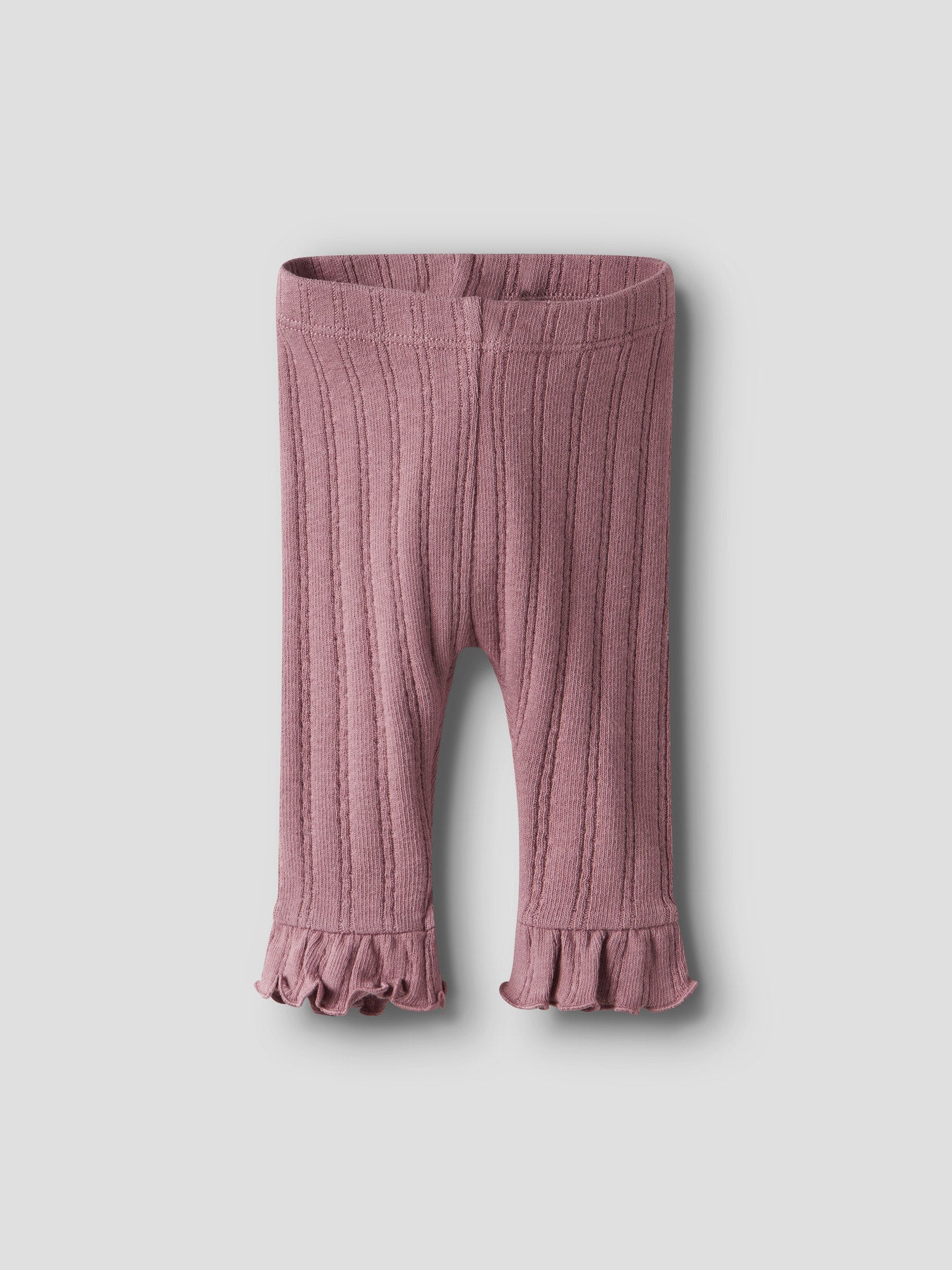 Lil' Atelier Sig Slim Legging - Nostalgia Rose voorzijde