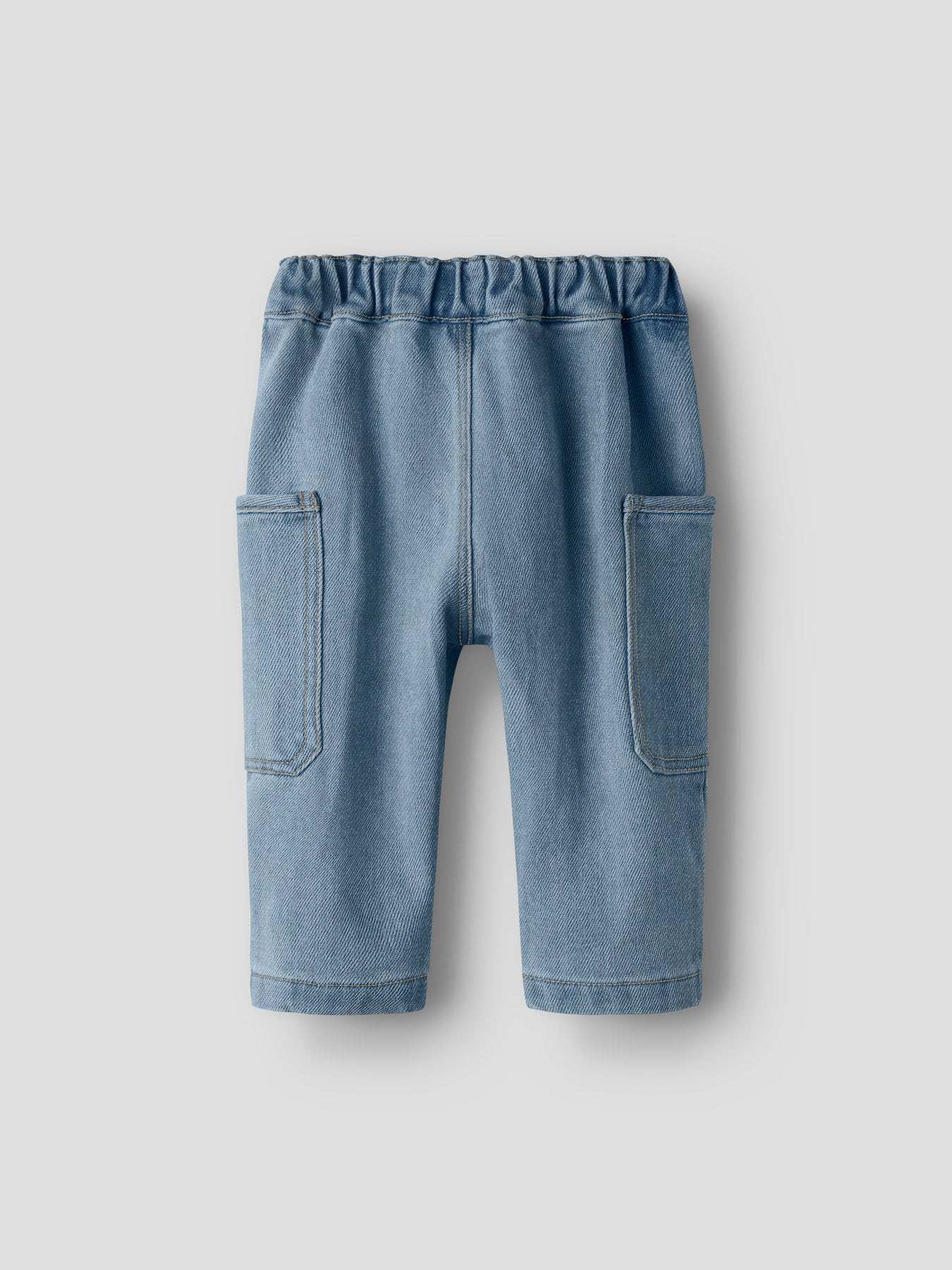 Lil' Atelier Baggy Dnm Jeans 4017-LO S achterzijde