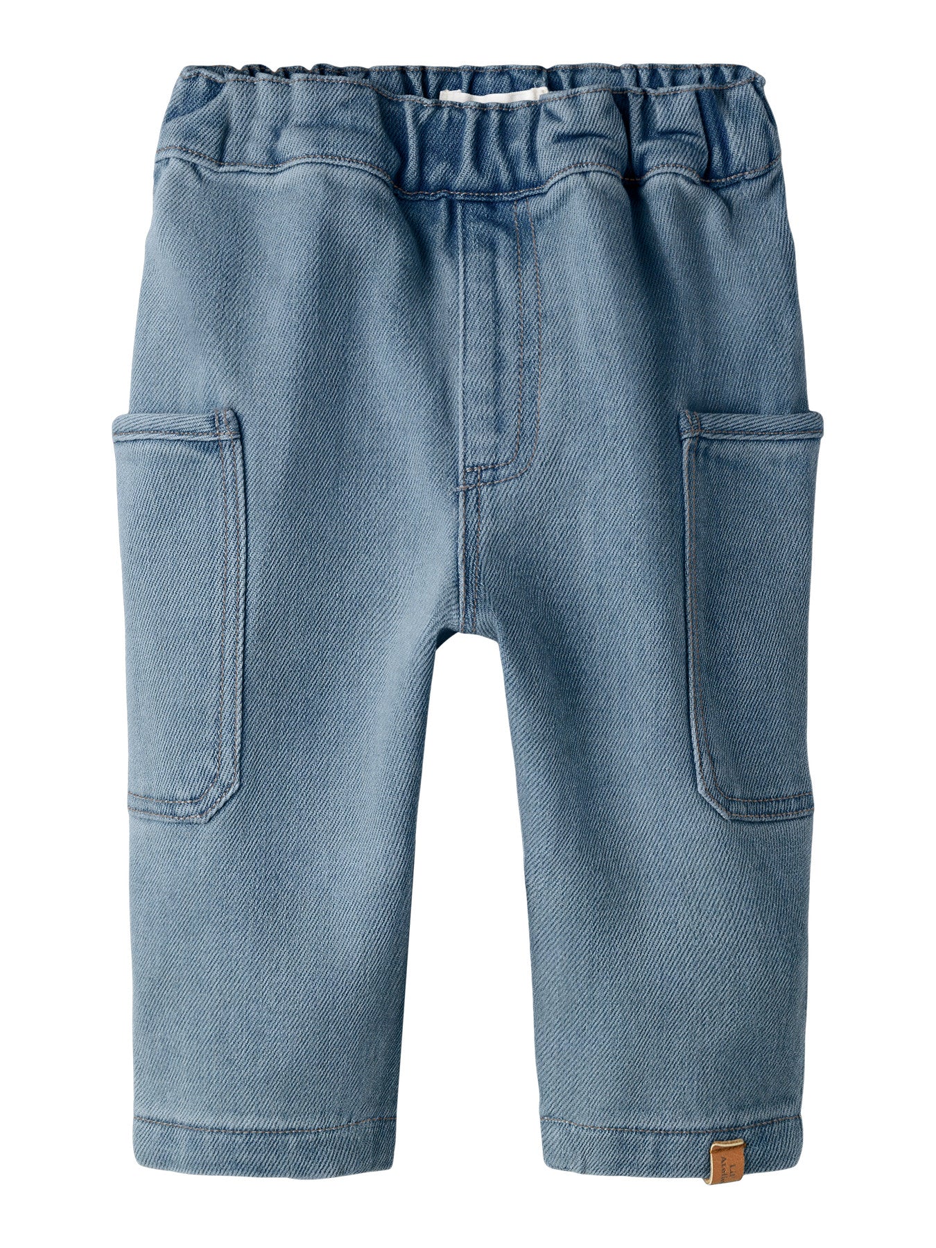 Lil' Atelier Baggy Dnm Jeans 4017-LO S voorzijde