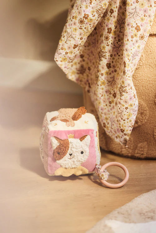 Jollein Activiteitenkubus Flower Fairies Zijkant Kubus