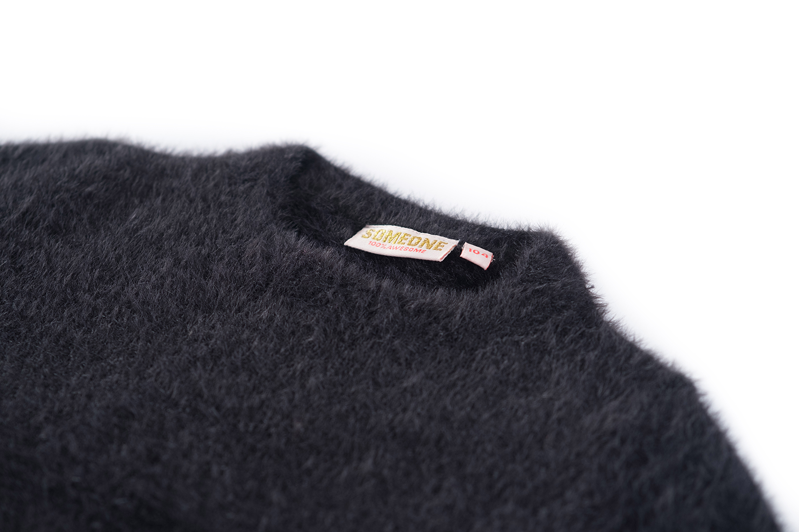 Someone Trui Lotje - Black detail