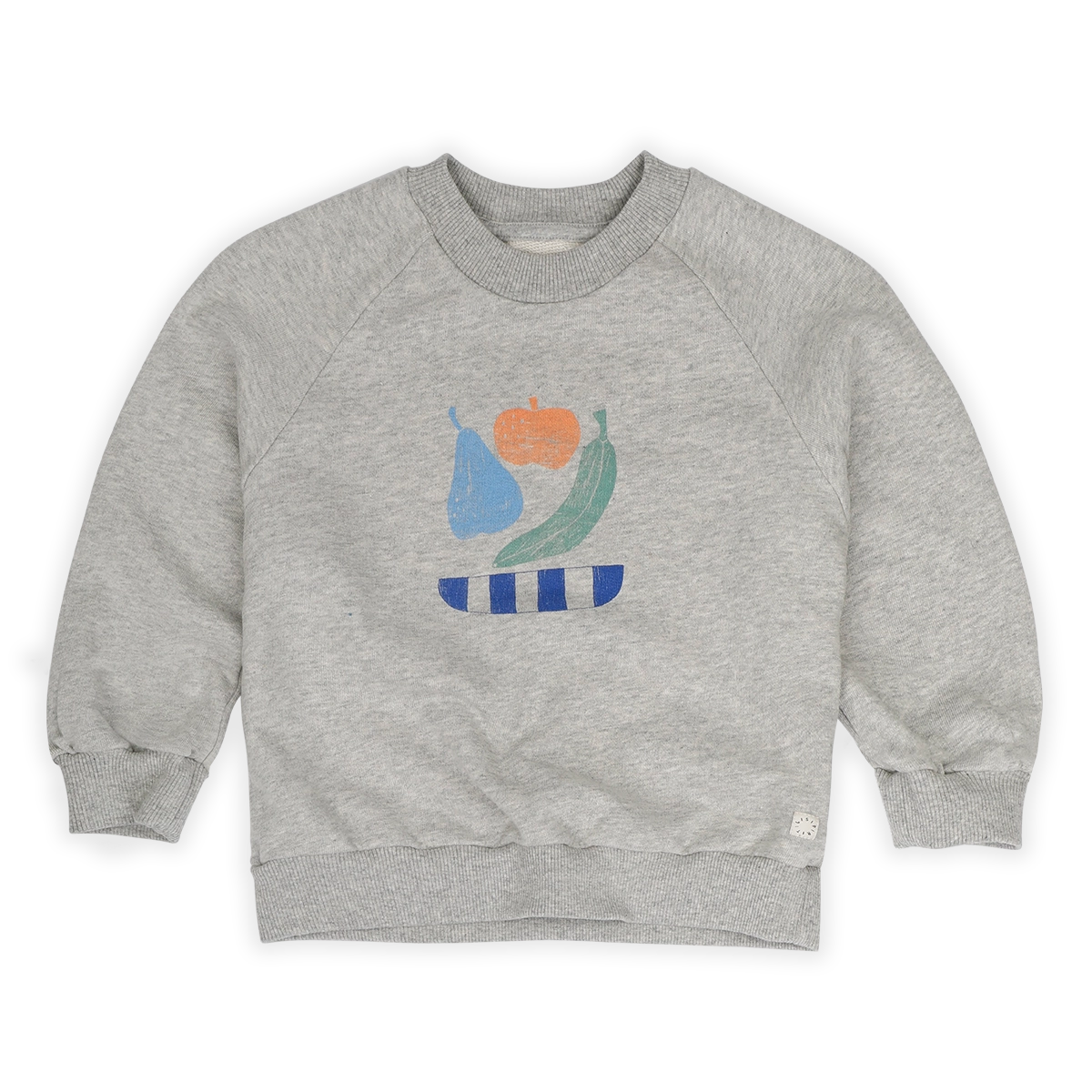 Sproet & Sprout Raglan Sweatshirt Fruit voorzijde