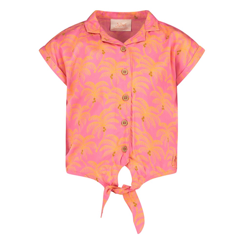 Jubel Blouse AOP – Samba Shake | Zomerse Meisjesblouse voorzijde