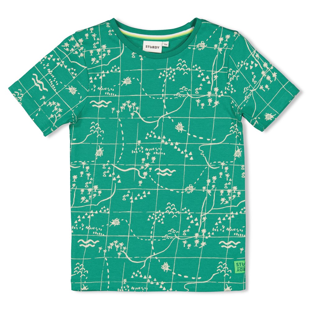 Sturdy T-Shirt AOP - Explore More voorzijde