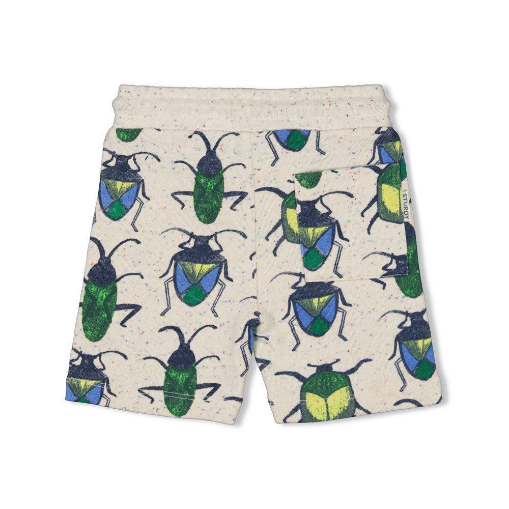 Sturdy Short AOP Offwhite - Explore More achterzijde