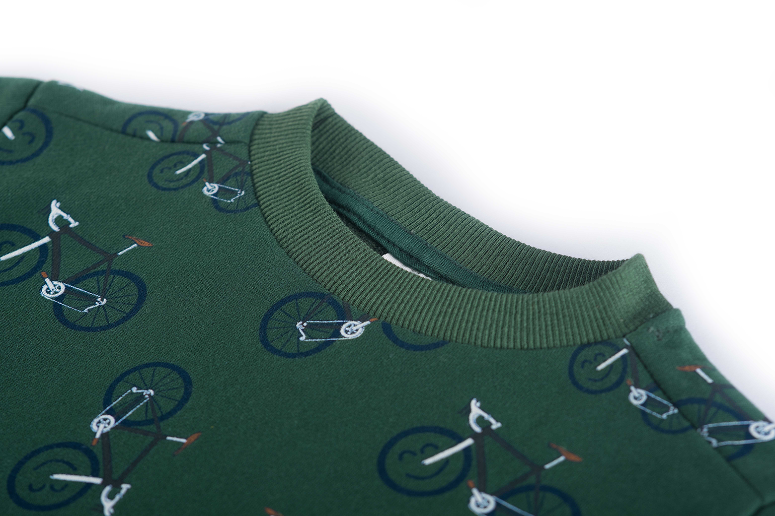 Mini Rebels Sweater BIKING-SB-16-N - Green detail racefiets