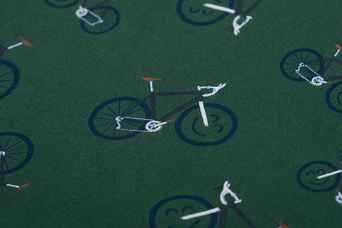 Mini Rebels Sweater BIKING-SB-16-N - Green detail fiets bike