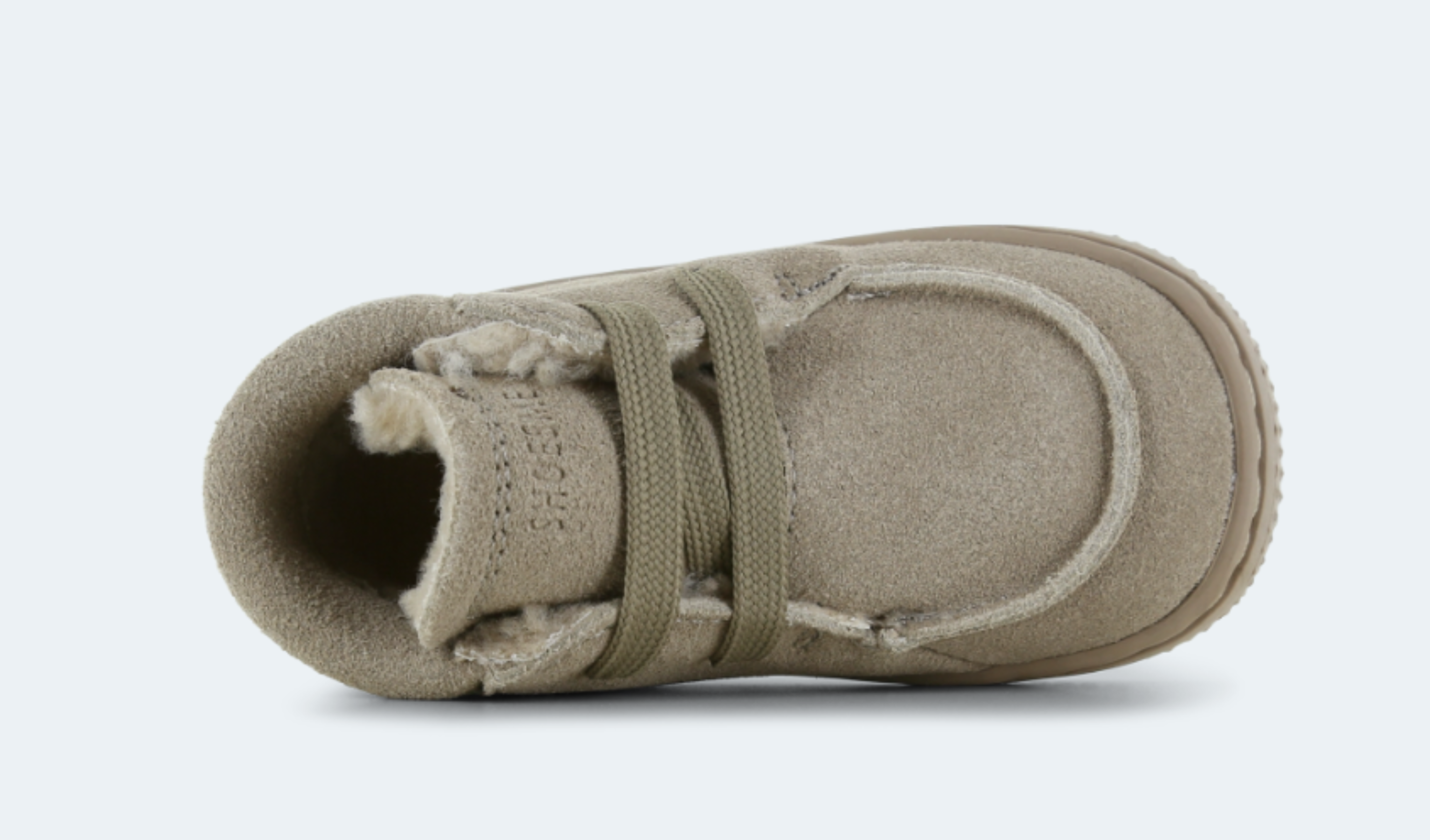 Shoesme Taupe Schoentje bovenzijdeShoesme Taupe Schoentje onderzijde zool