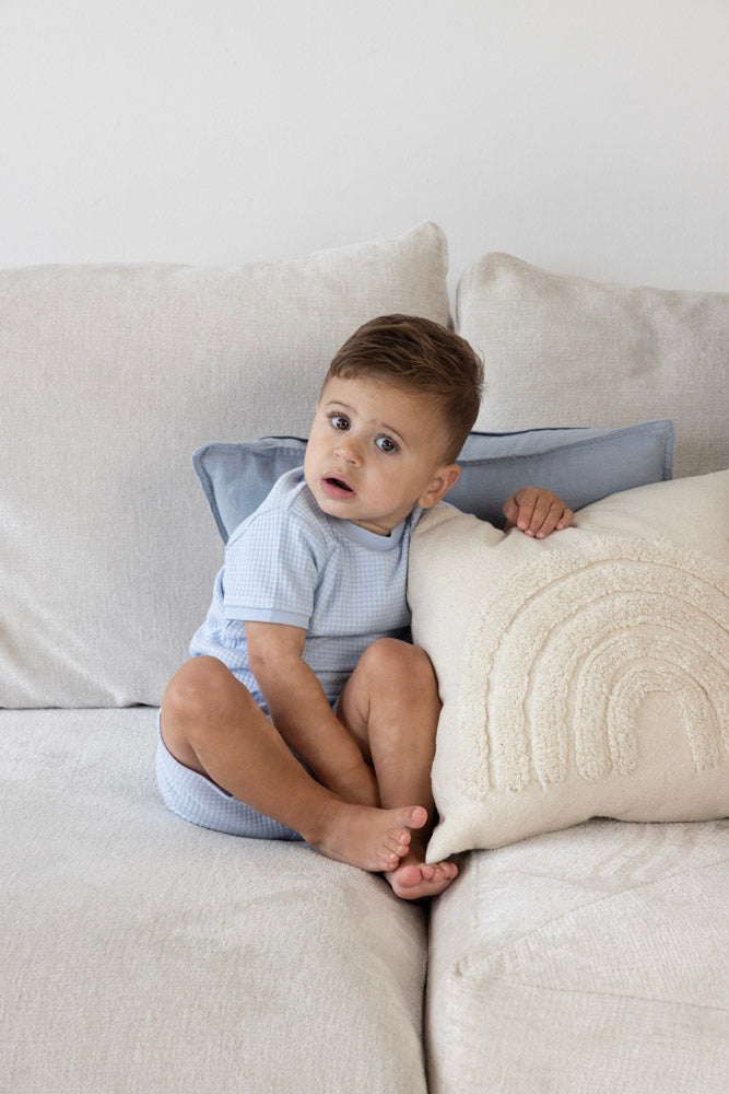 Feetje Pyjama Summer Special Wafel Detail