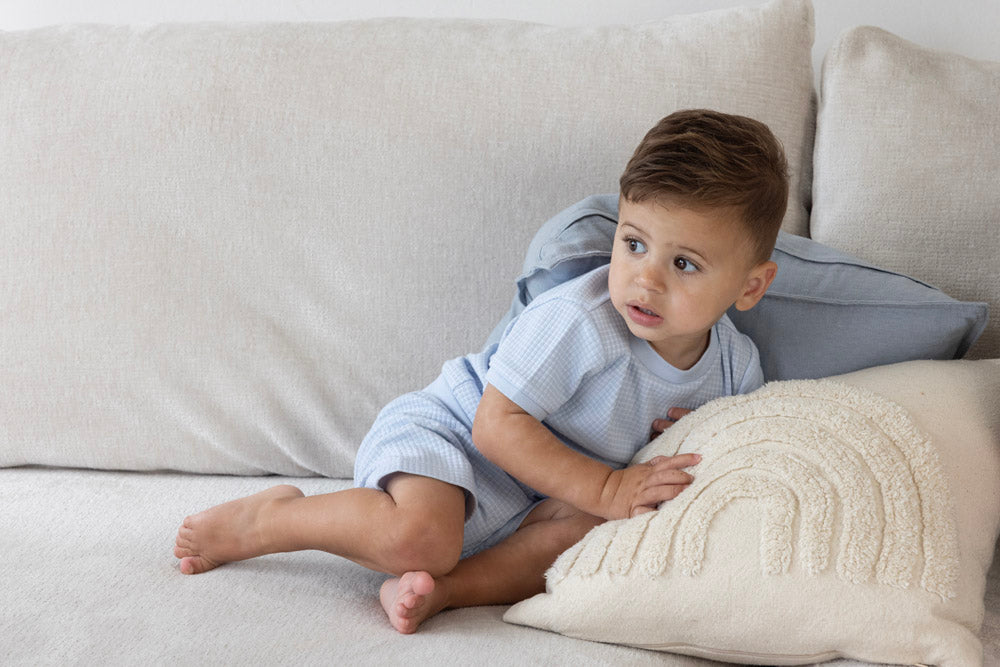 Feetje Pyjama Summer Special Wafel Detail