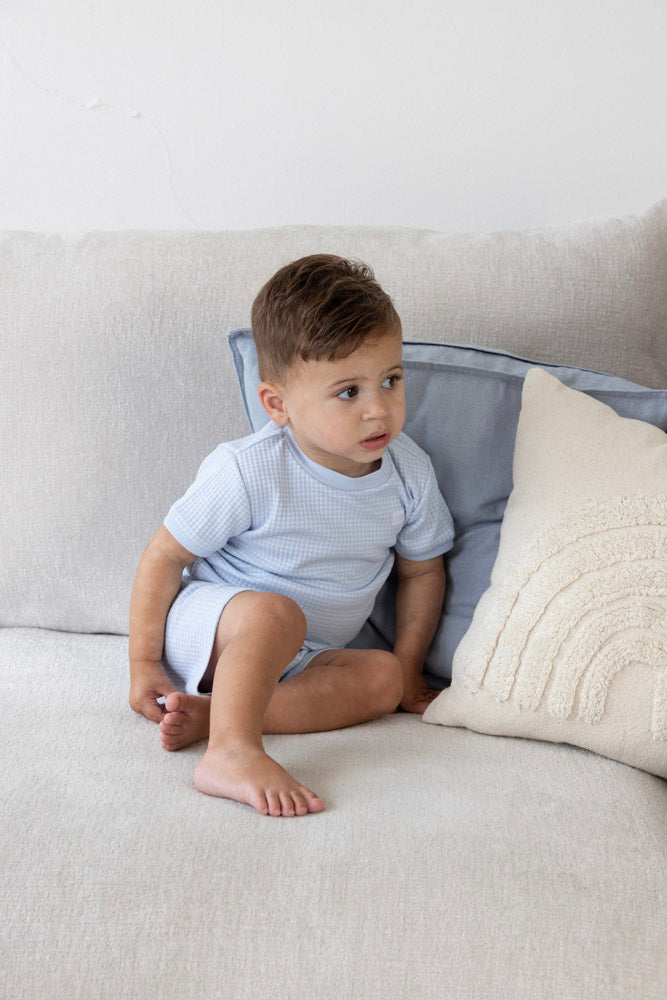 Feetje Pyjama Summer Special Wafel Detail