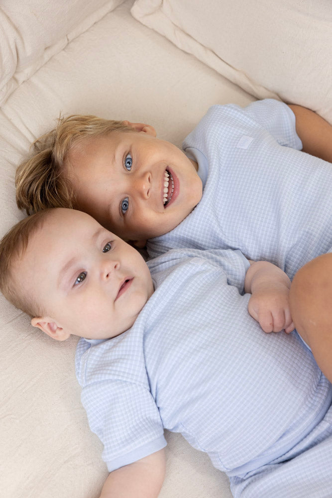 Feetje Pyjama Summer Special Wafel Detail