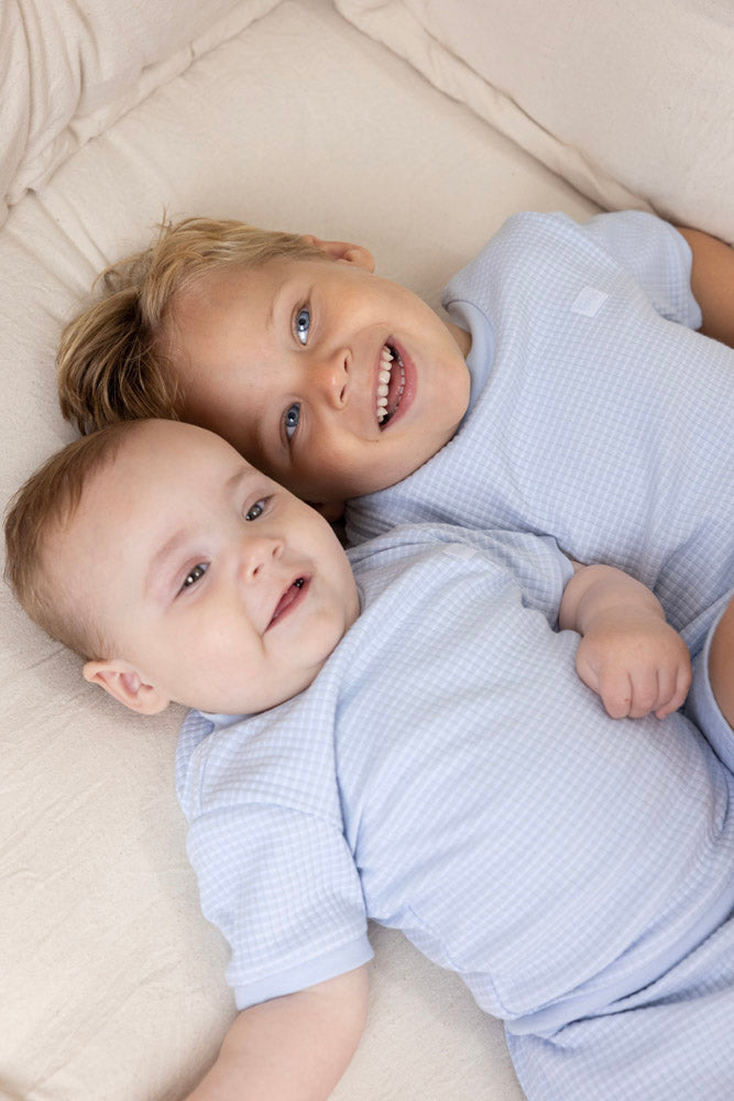 Feetje Pyjama Summer Special Wafel Detail