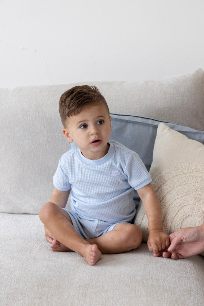 Feetje Pyjama Summer Special Wafel Detail