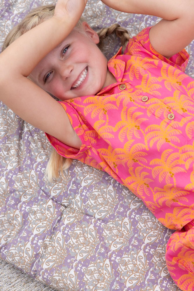 Jubel Blouse AOP – Samba Shake | Zomerse Meisjesblouse detail