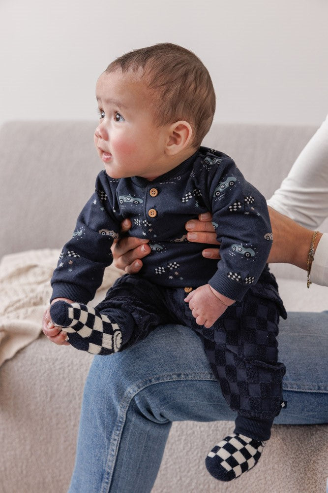 Feetje Sweater AOP - Let's Go Sfeerfoto