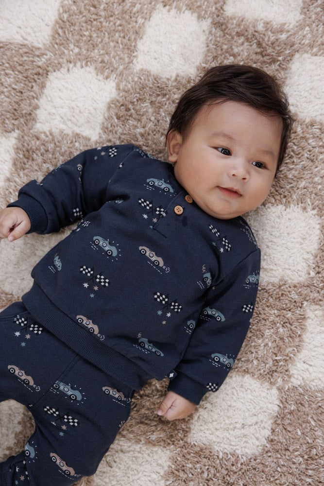 Feetje Sweater AOP - Let's Go Sfeerfoto