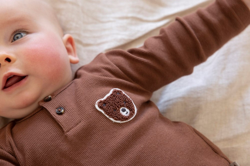 Feetje Longsleeve Rib - Wild World Foto Aan