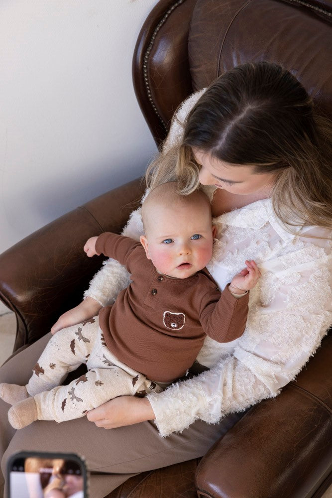 Feetje Longsleeve Rib - Wild World Foto Aan