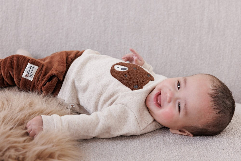 Feetje Broek Velours Rib - Wild World Foto Aan