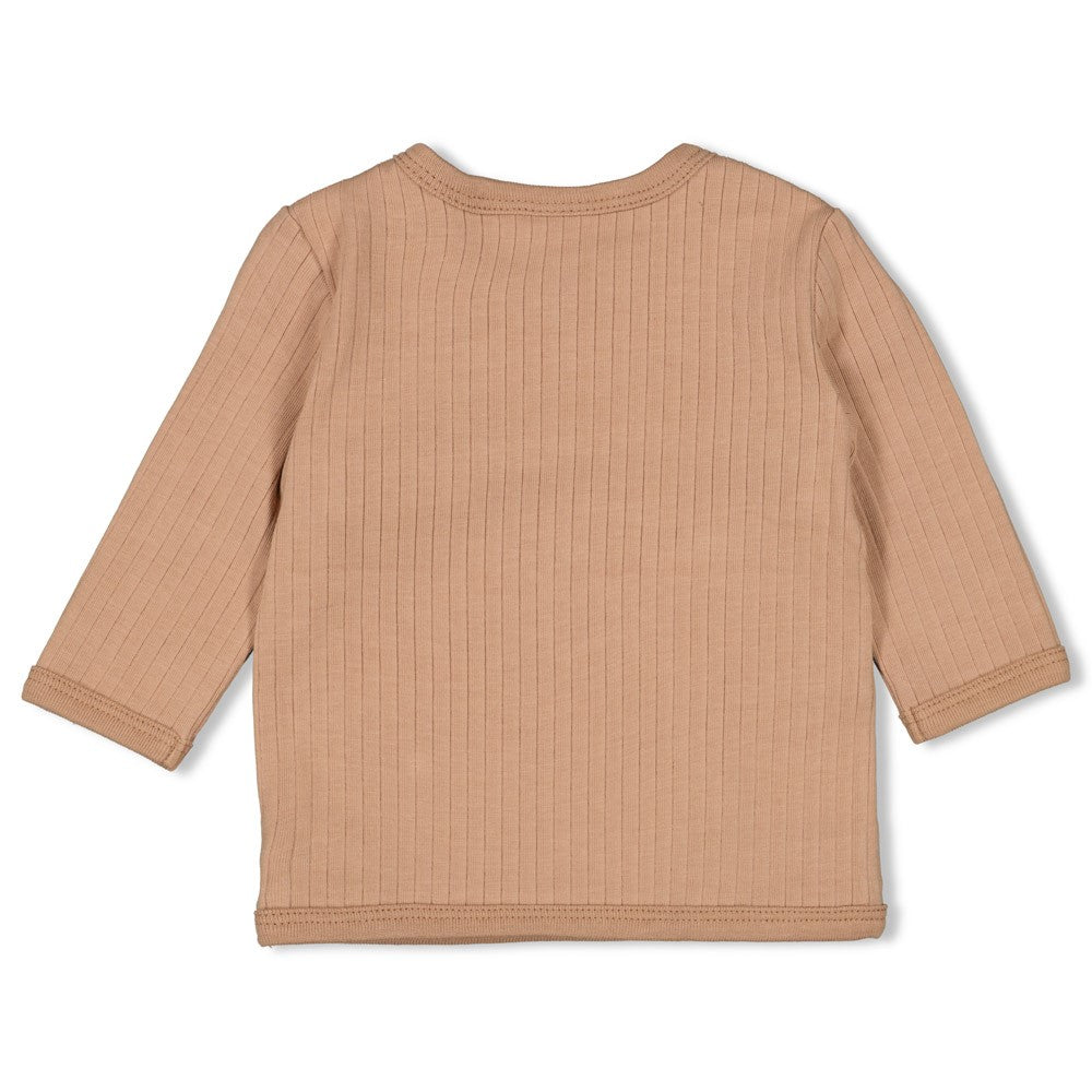 Feetje Overslagshirt Rib - Howdy Achterzijde