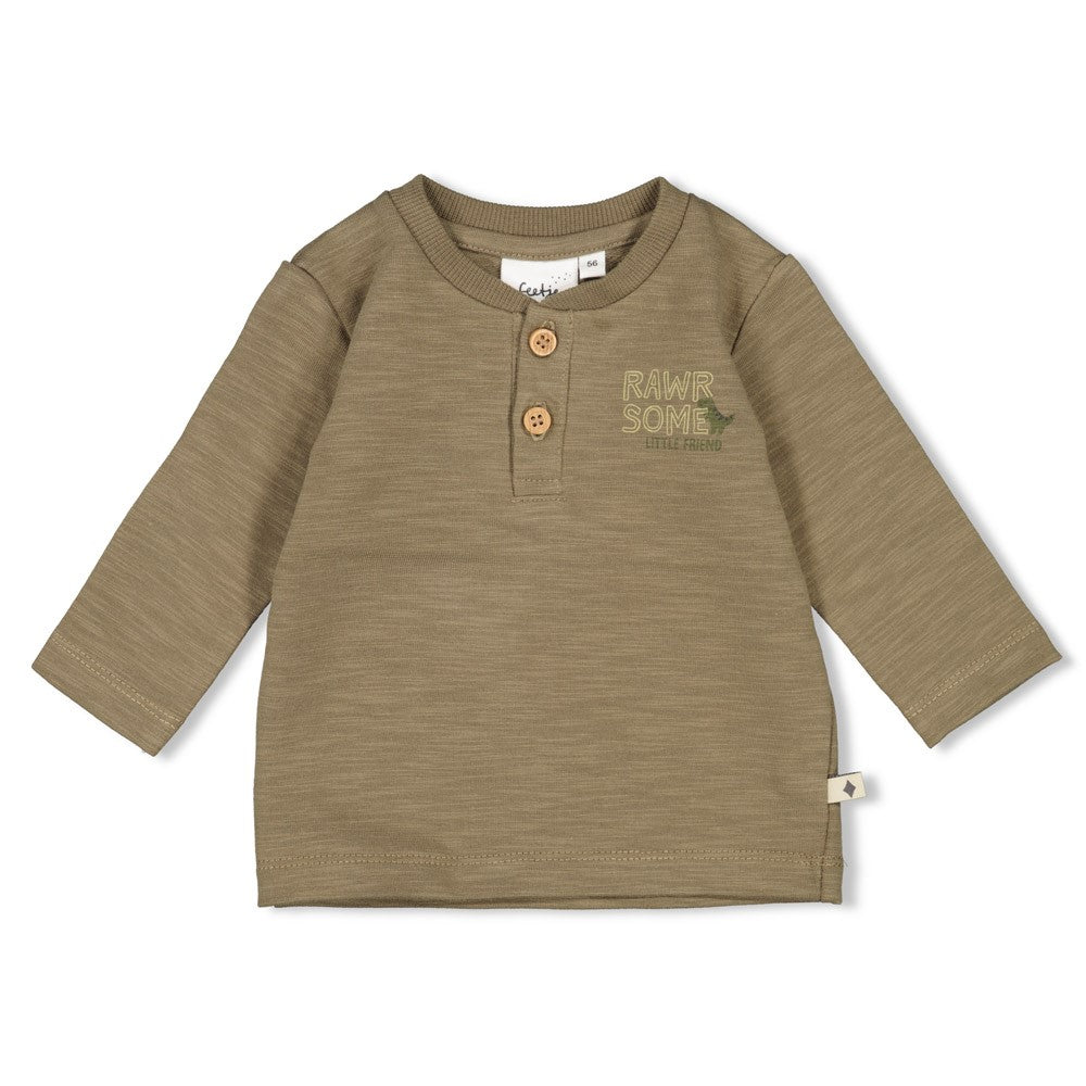 Feetje Longsleeve - Rawrsome Voorzijde