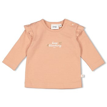 Feetje Longsleeve - Fields Of Green Voorzijde